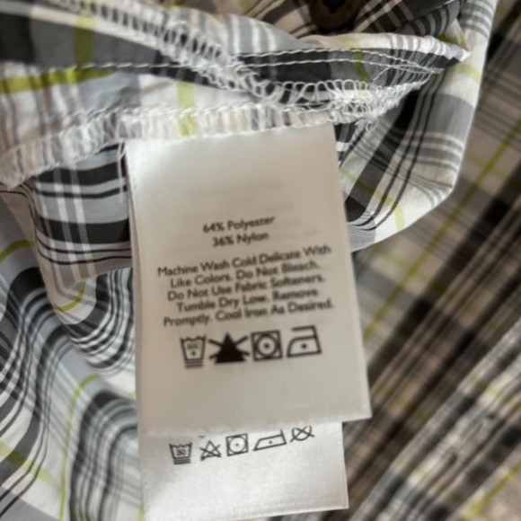 Eddie Bauer Tech Shirt- S/L Button Up - M - Picture 3 of 3